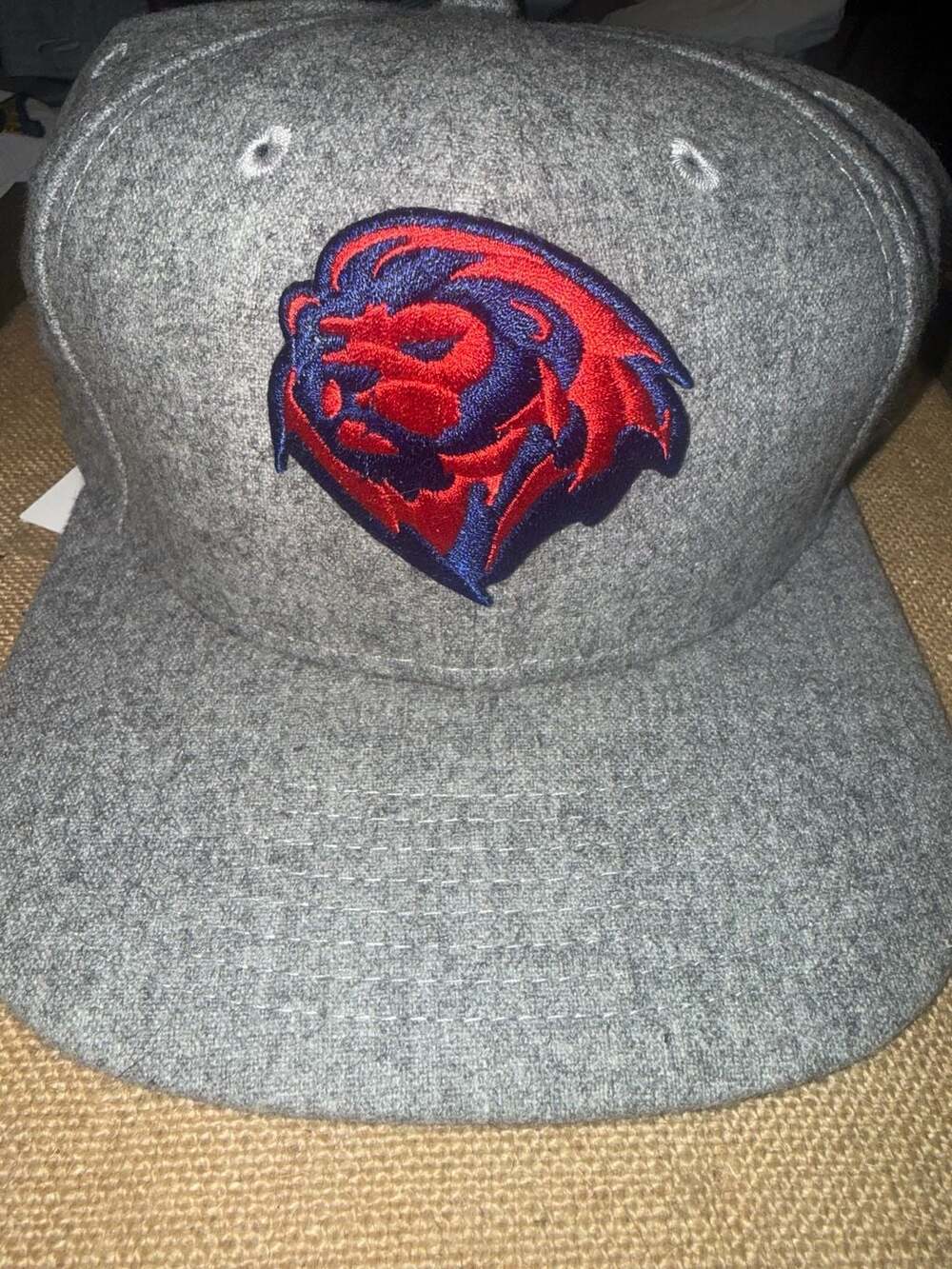 Fred Segal New Era Snapback Hat Gray Lion Logo